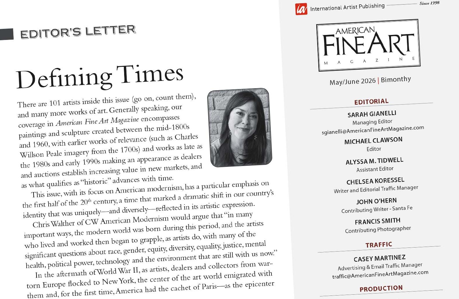 American Fine Art Magazine - Issue #87