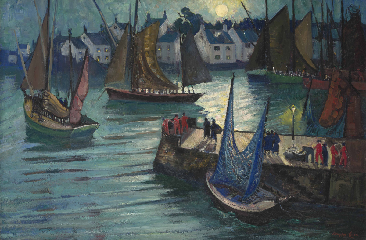 "Moon Rise" (Brittany, France)