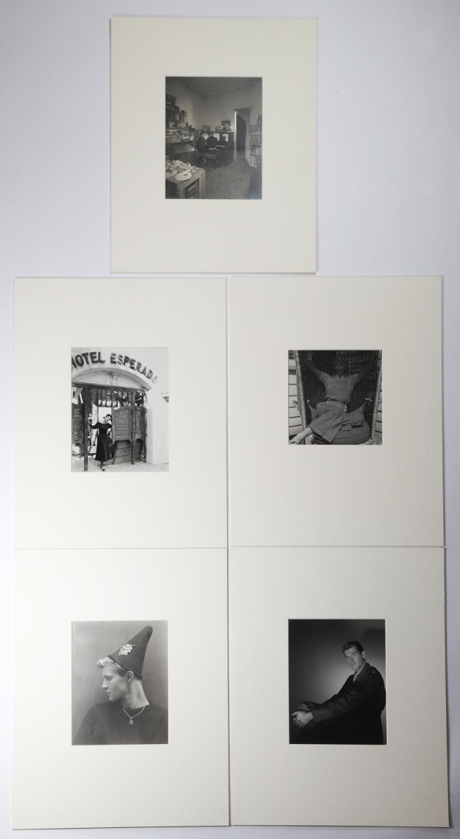 Five Photos of Friends & Fellow Artists, 1940-1950