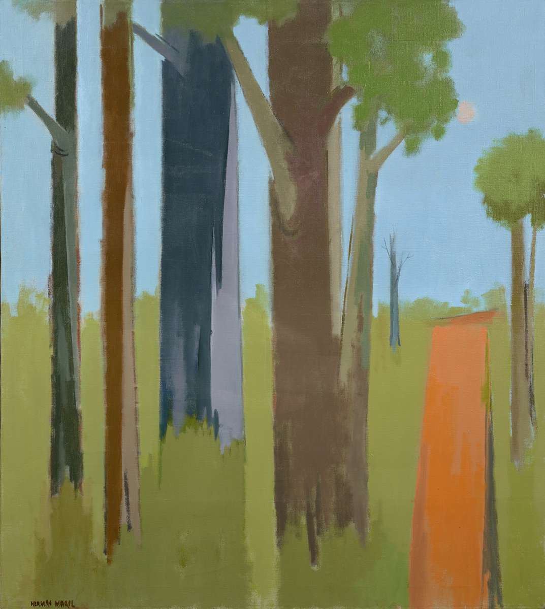Trees and Road, 1980