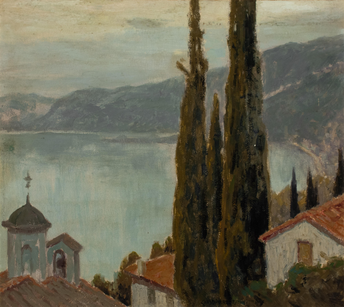 Village Along Lake Como