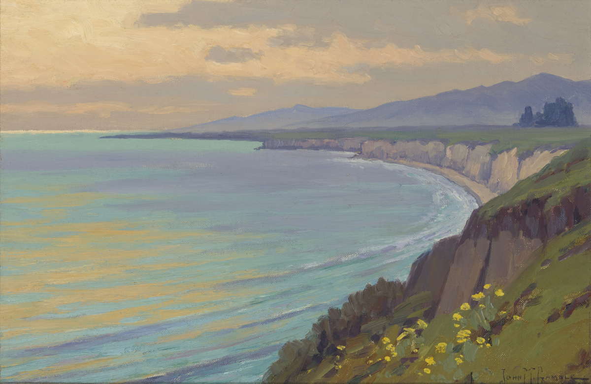 Santa Barbara Coastline, ca. 1920