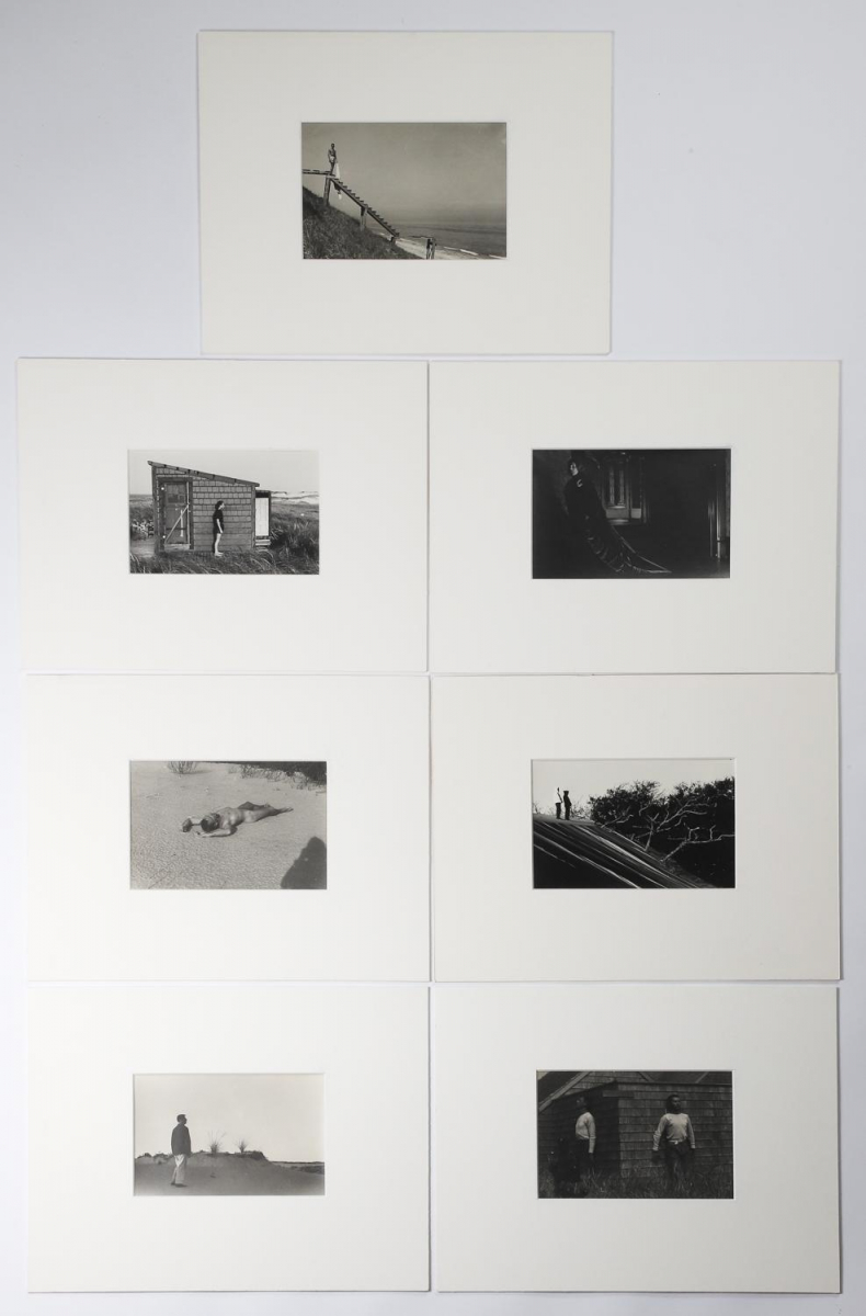 Seven Photographs, Incl. Paul Cadmus, Provincetown, 1946-1948