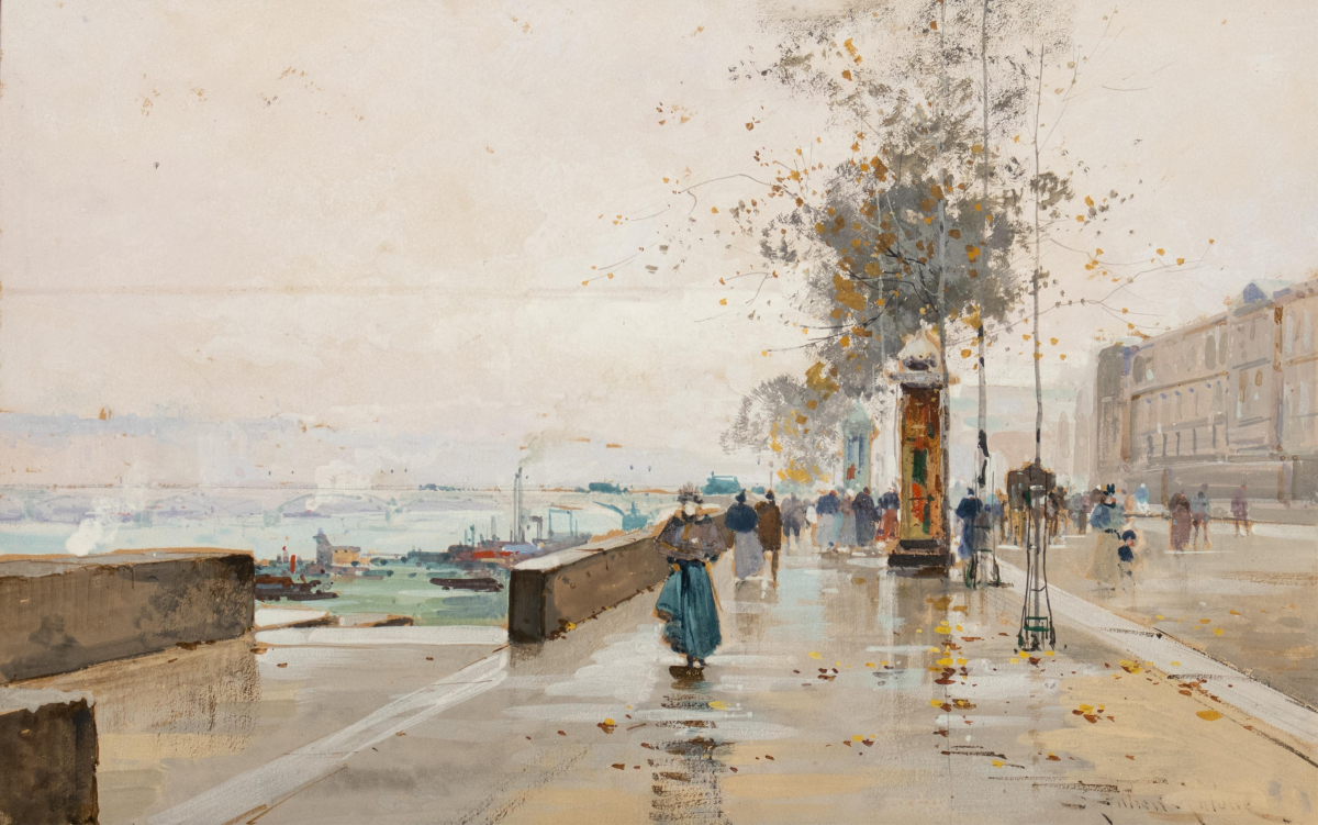 Strolling Along the Waterfront