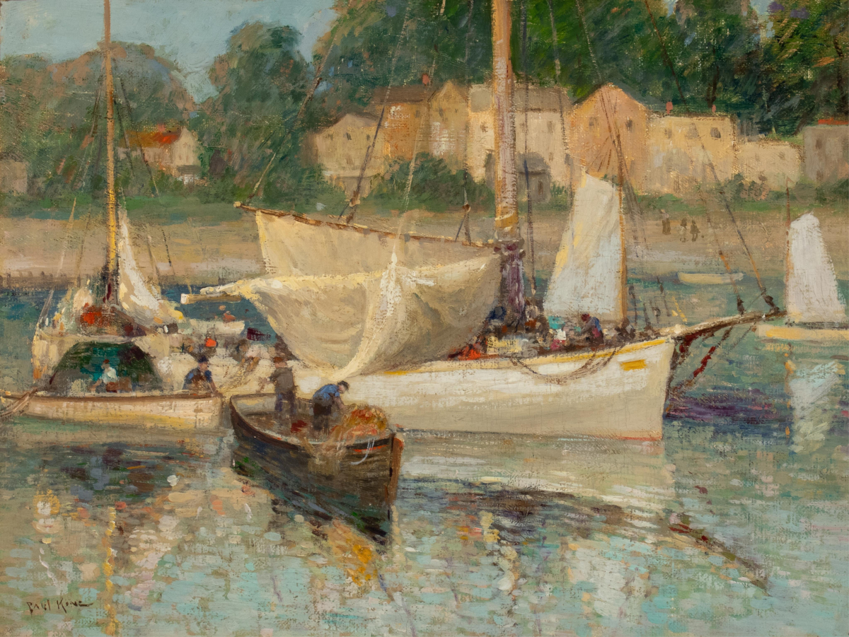 Boats in a Harbor