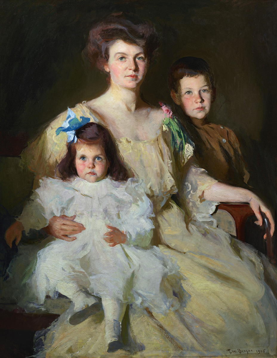 Mrs. Robert Jones Clark and Her Children, 1905
