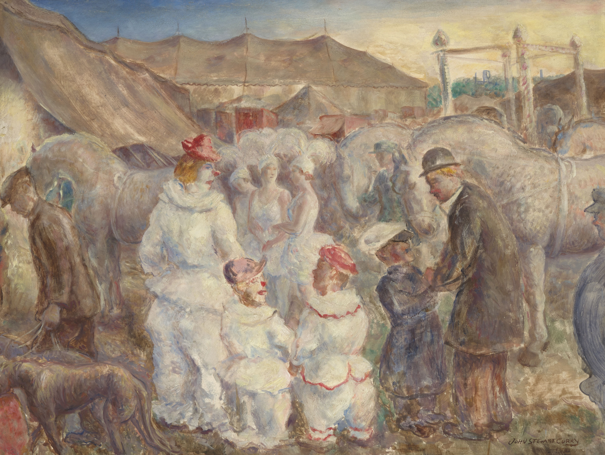 "Outside the Bigtop", 1932