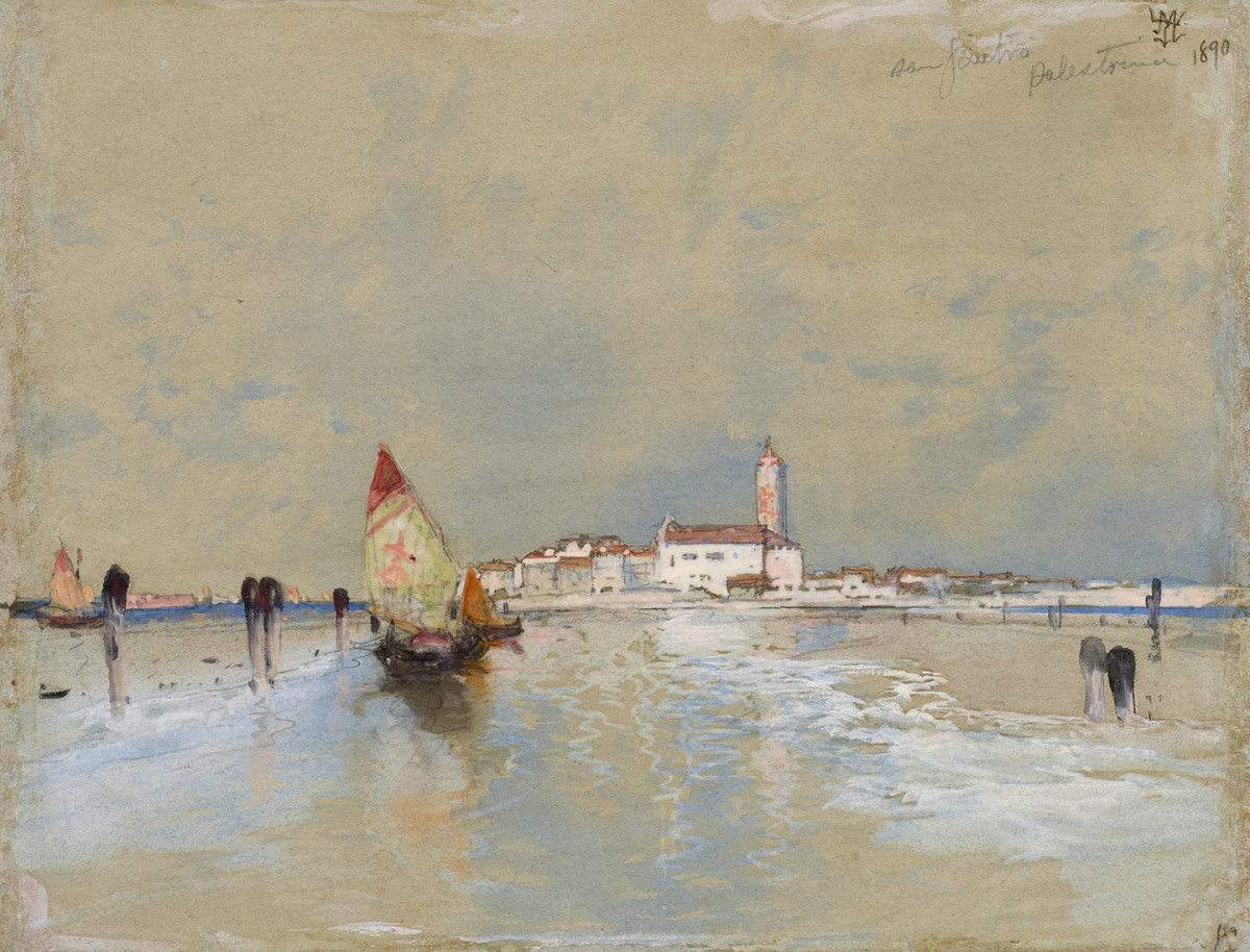 San Pietro, Palestrina [sic] (near Venice), 1890