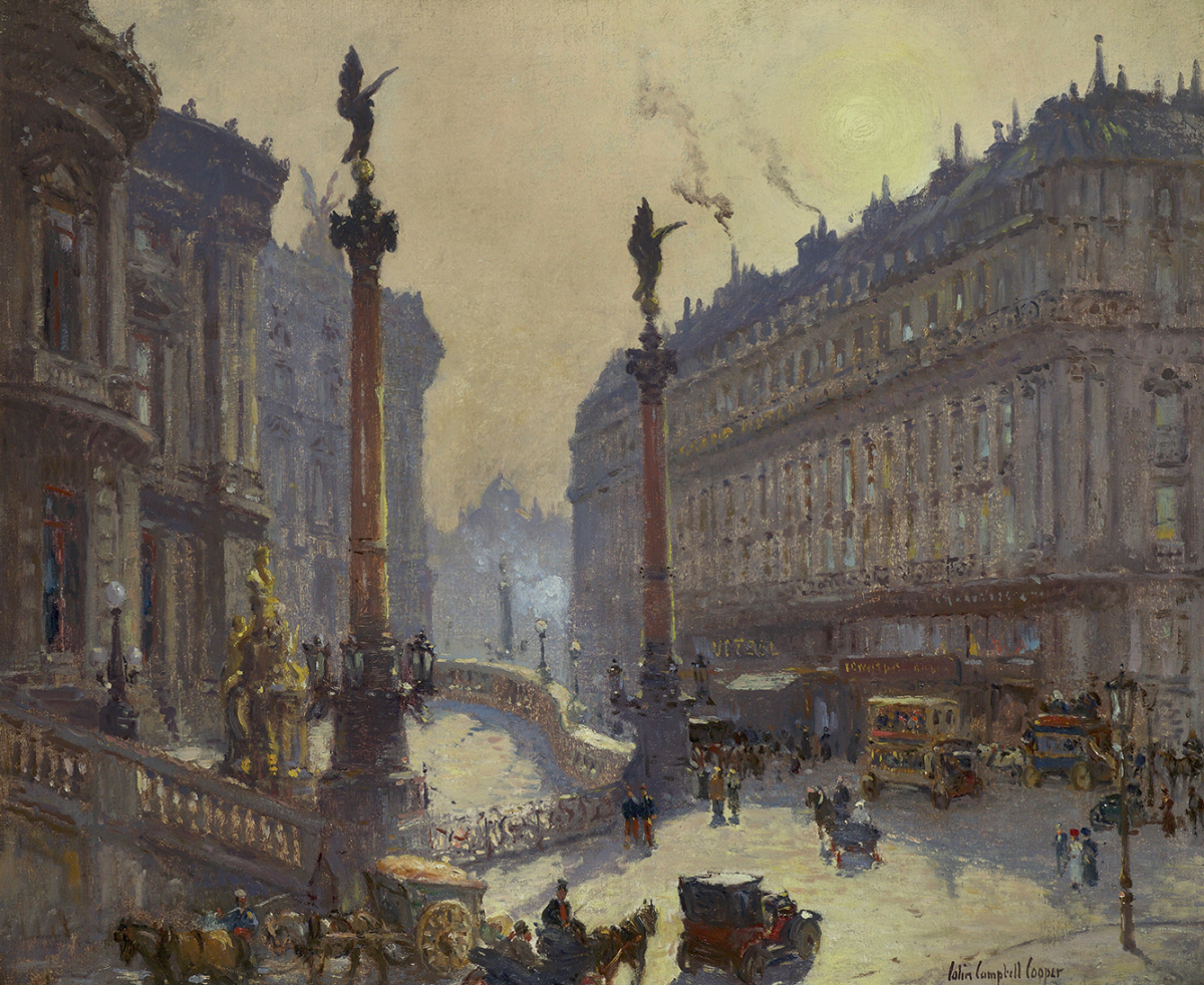 Place de l'Opera, Paris, circa 1906-1911