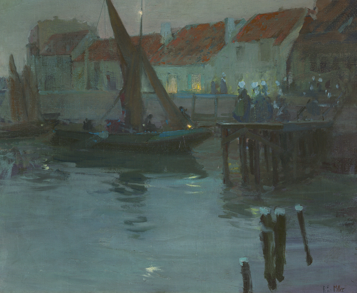 The Harbor at Night, Concarneau, circa 1901-1903