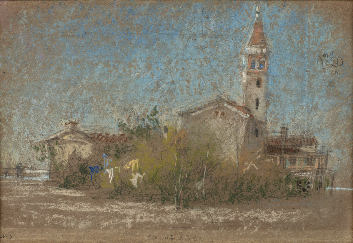 Campanile at Lido, 1879