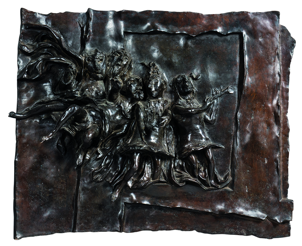 'Angel Choir' Panel from 'The Door,' 1963-1969