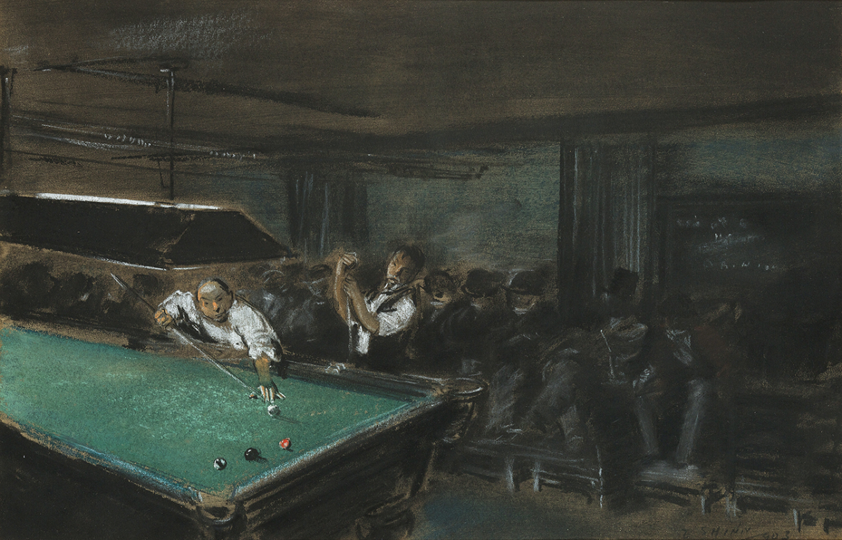 Pool Room, 1903