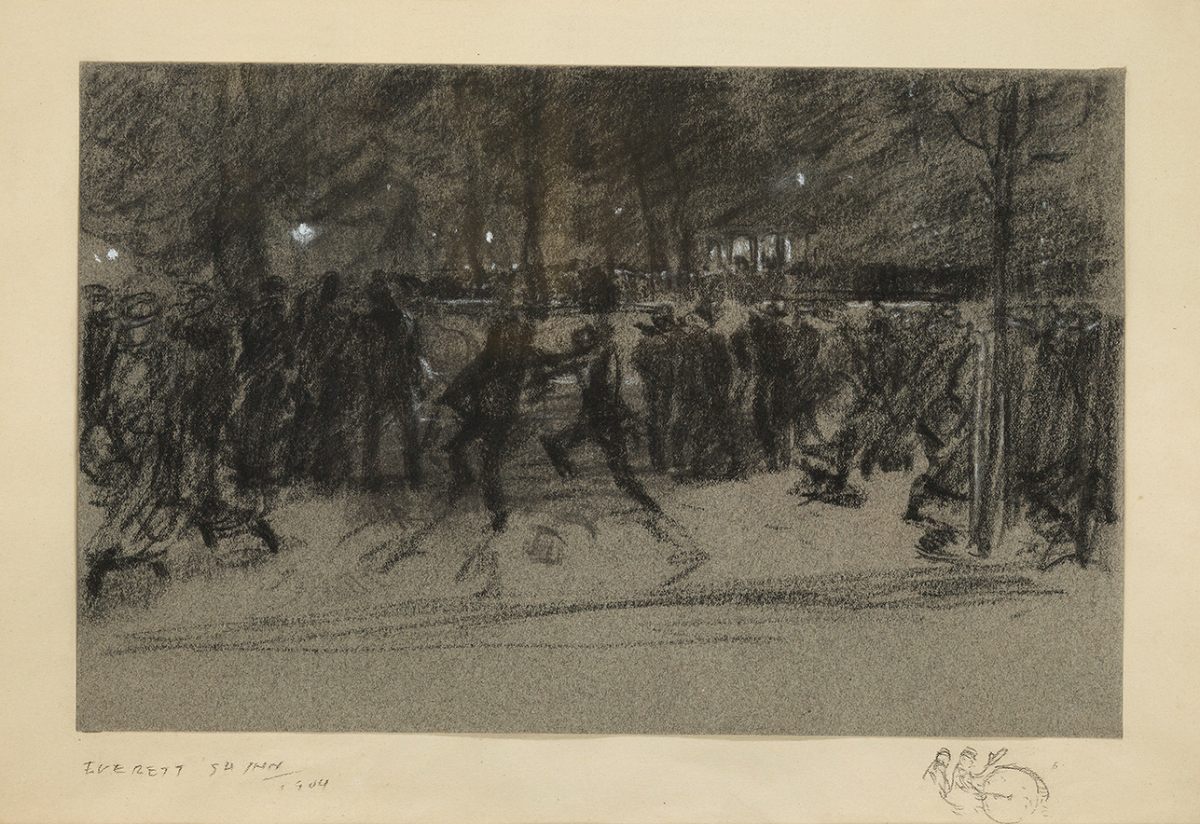 The Band, Washington Square, 1904