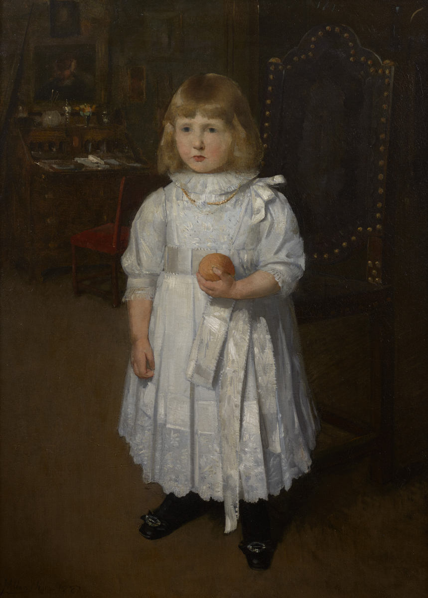 Caro with an Orange (Portrait of Caro), 1887