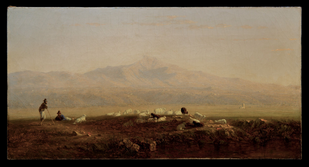 On the Roman Campagna, 1858