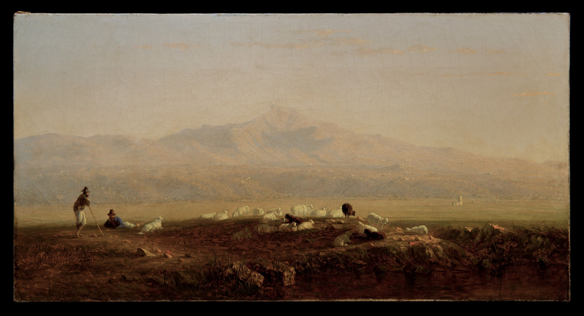 On the Roman Campagna, 1858