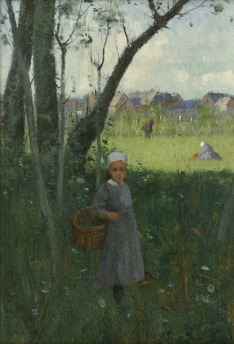 Young Girl with a Basket, 1884