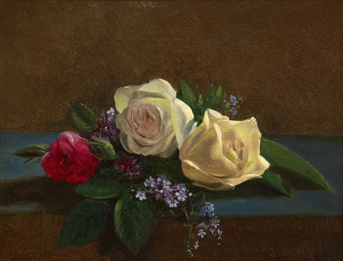 Still Life with Roses, circa 1866 - 1878