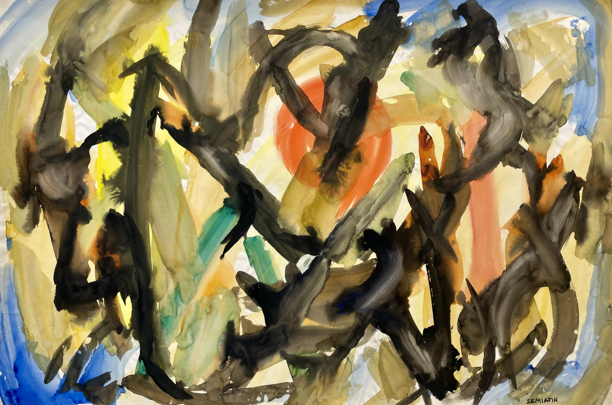 Untitled (Orange Sphere), 1960