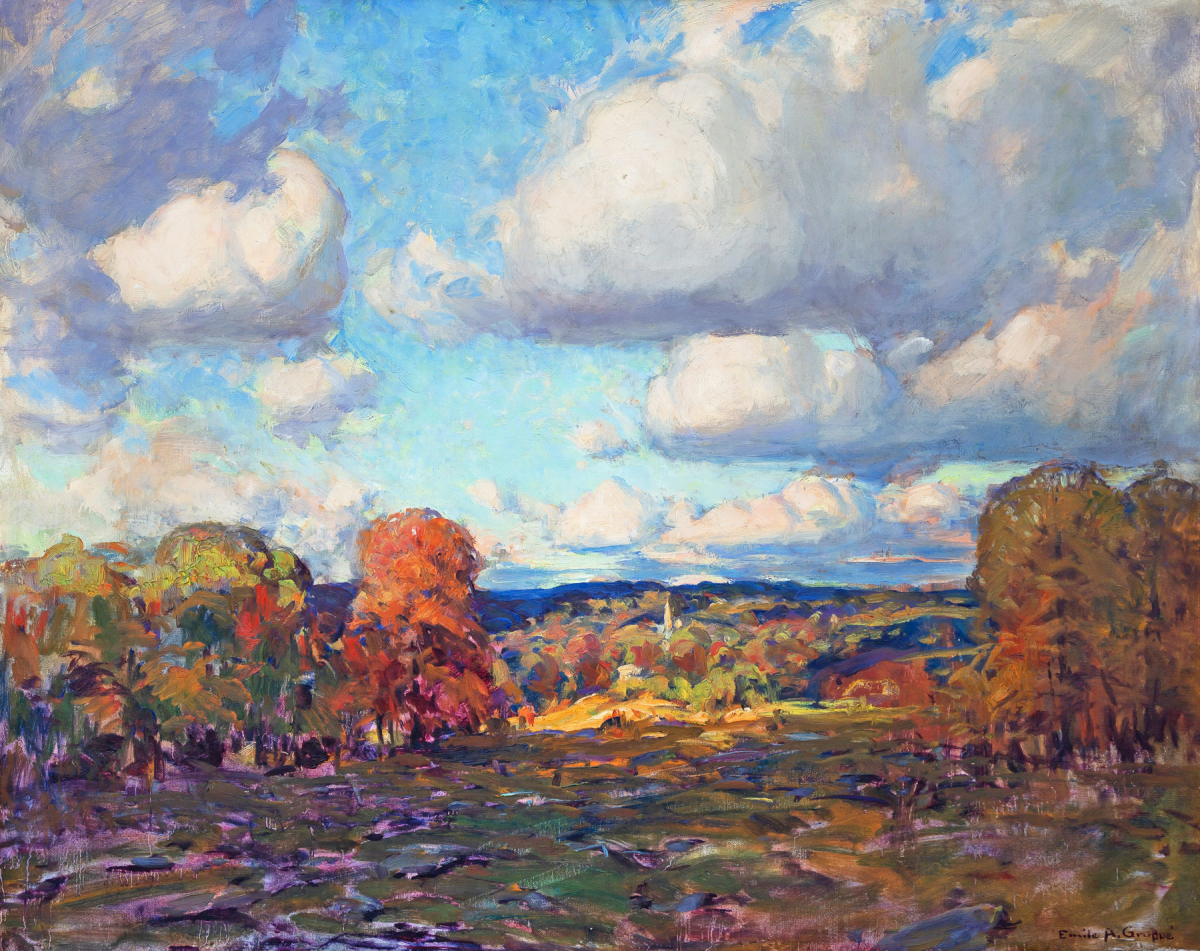 Landscape of Woodstock, NY