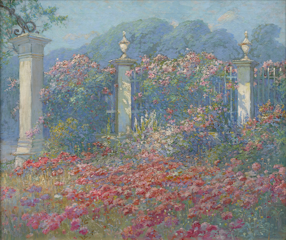 A Phlox Garden, circa 1920 - 1925