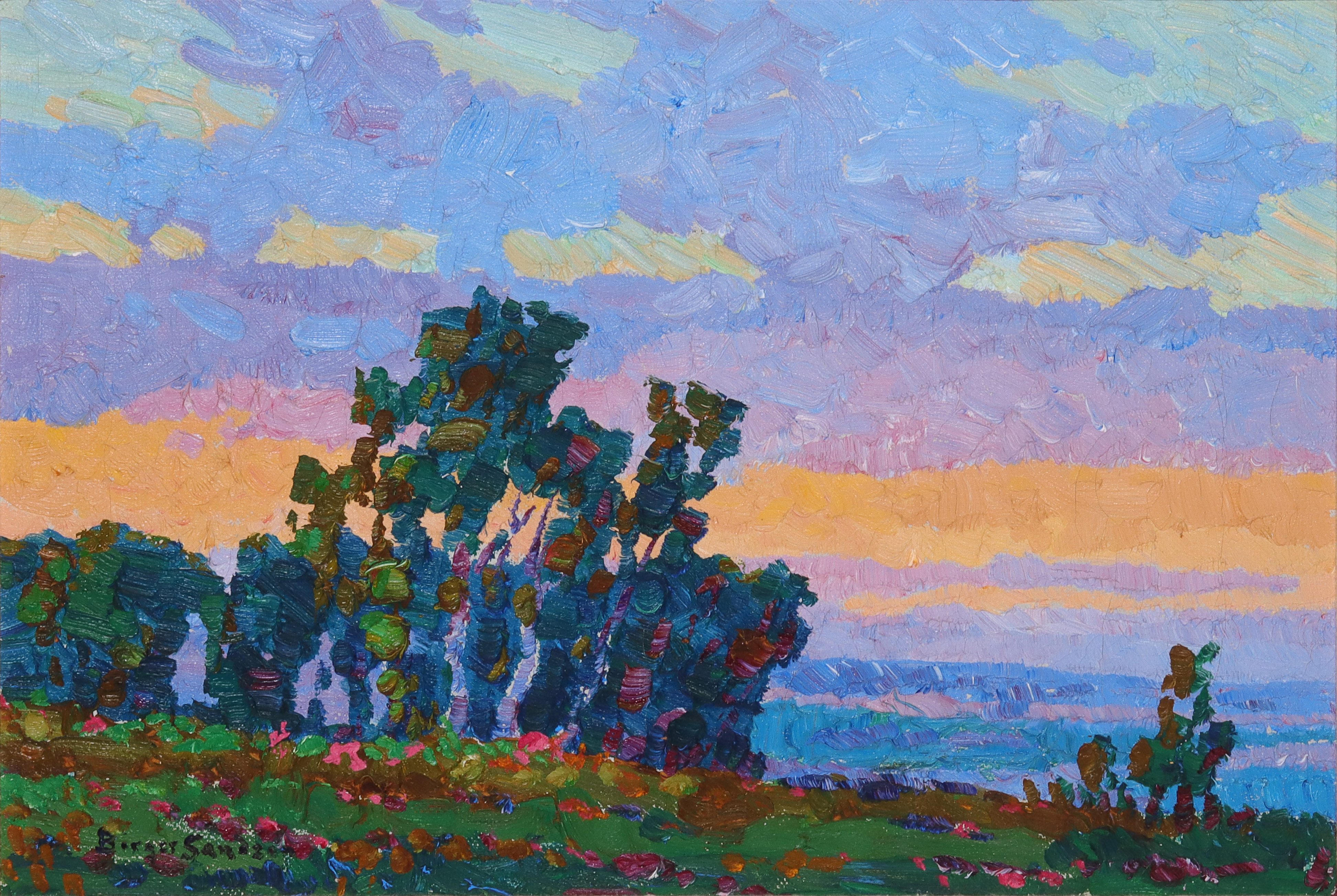 Untitled view at Sunset (Circa 1920)