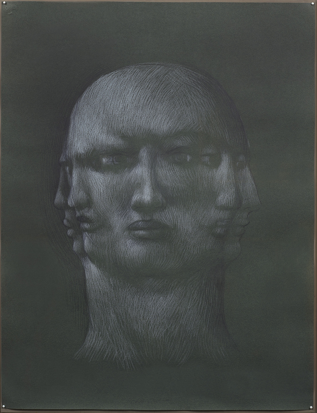Triptych Drawing No. 3, 1962