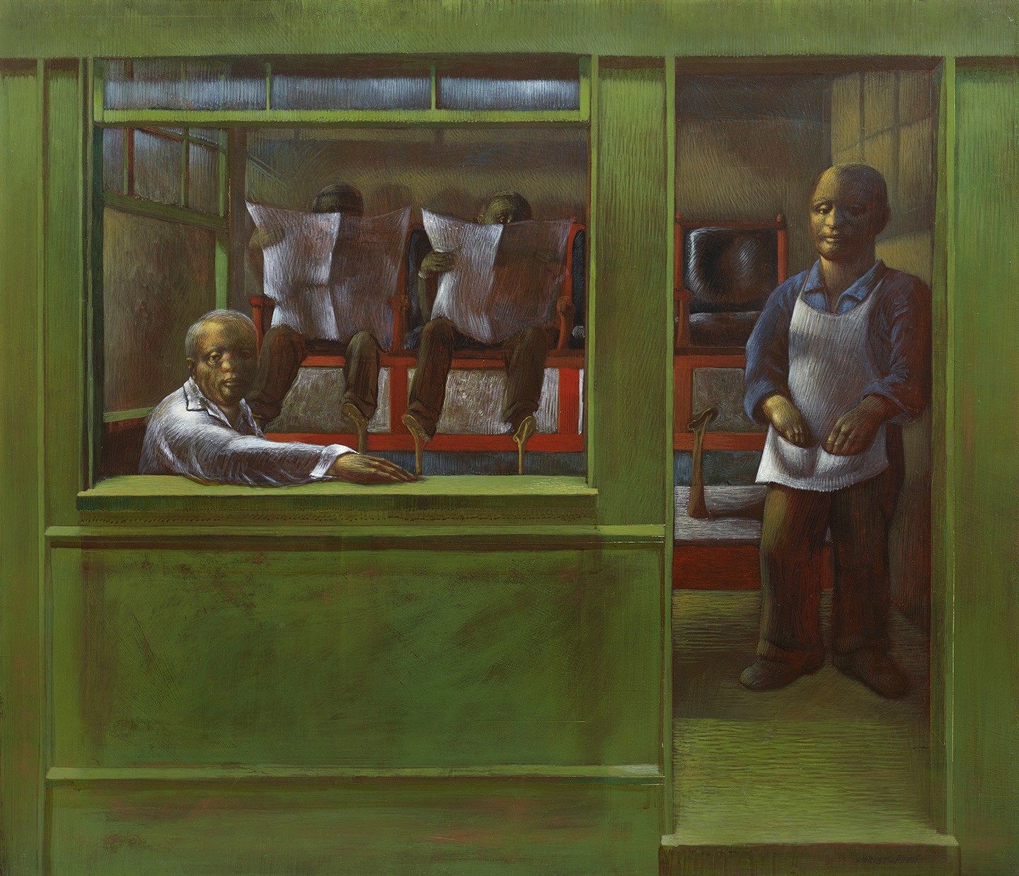 Shoe Parlor, 1956