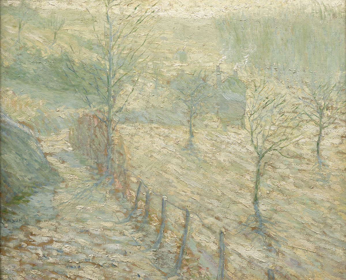 Hillside, Winter, circa 1910