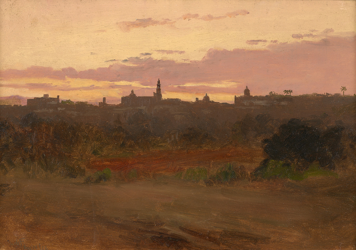 Cuernavaca, Mexico at Sunset, 1906