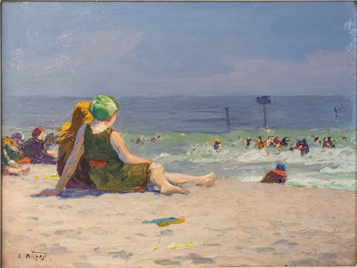Bathers on a Beach