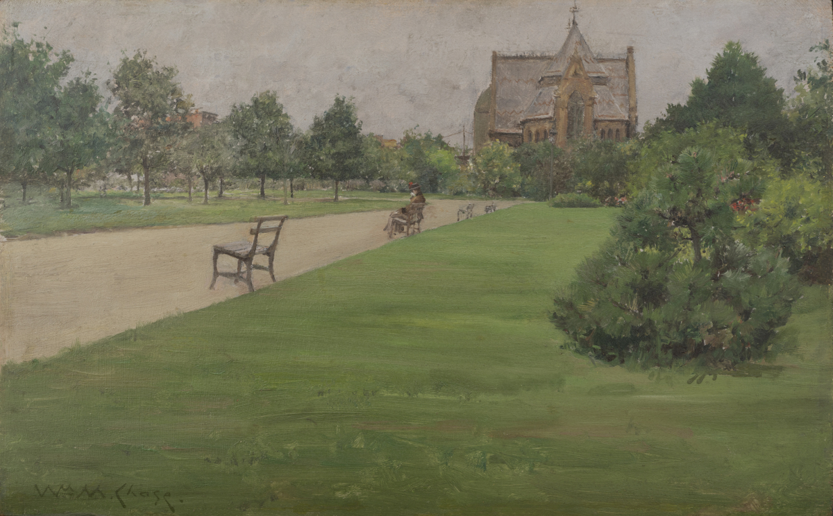 The Church of the Puritans, circa 1887