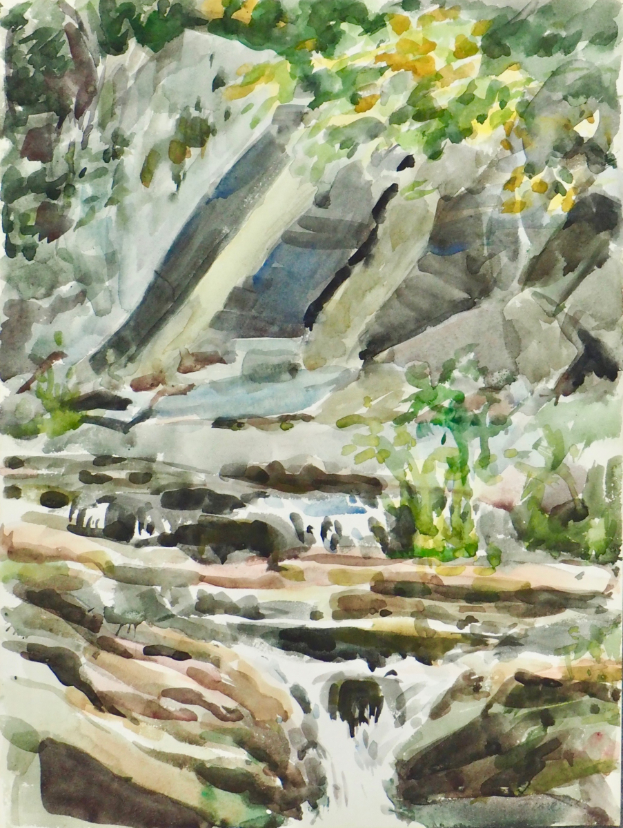Ledges and Stream, 1963