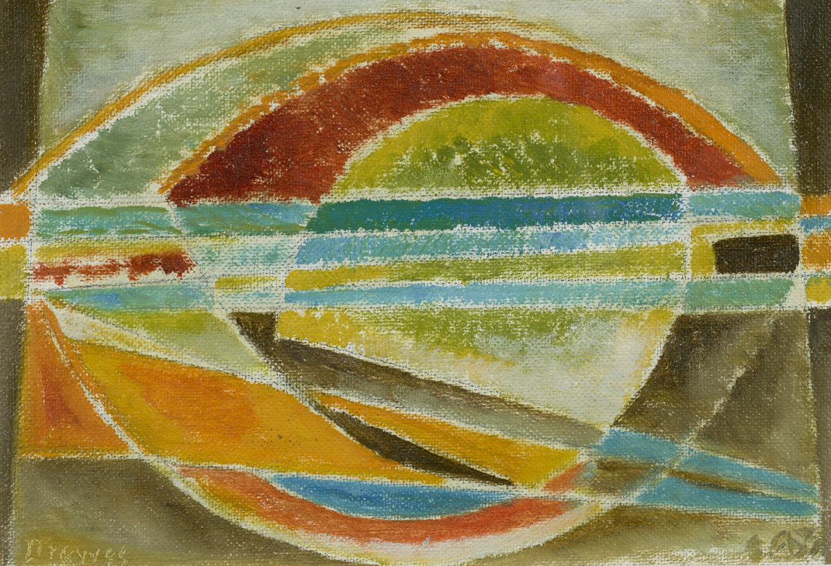 Transcendent Light (Study for Double Vision), 1983