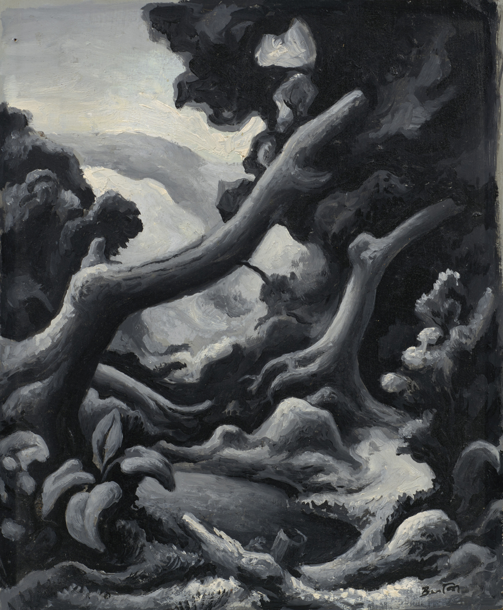 Study for 'Pool in the Woods', circa 1944