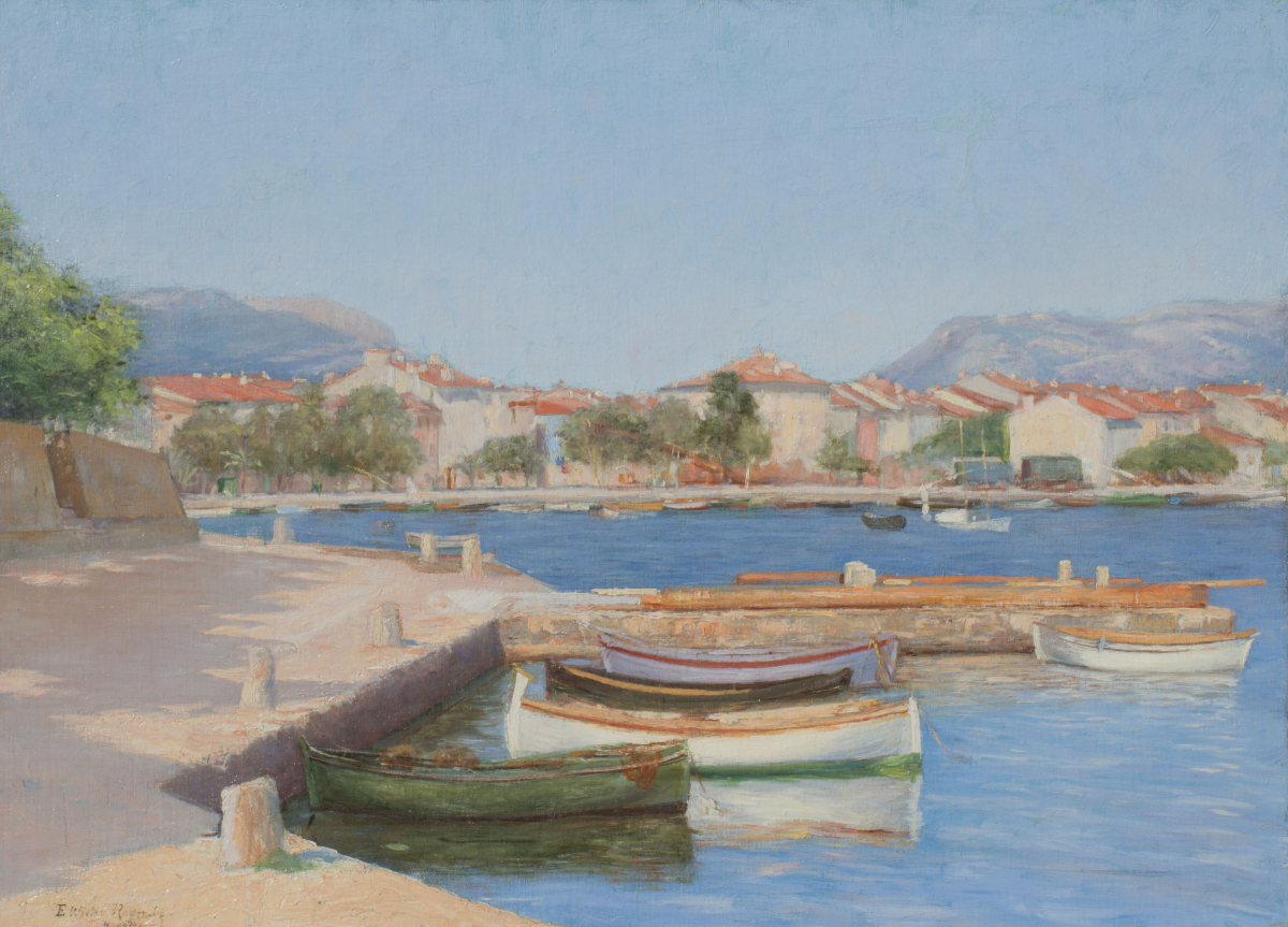 Town of St. Nazaire on the Mediterranean  1890