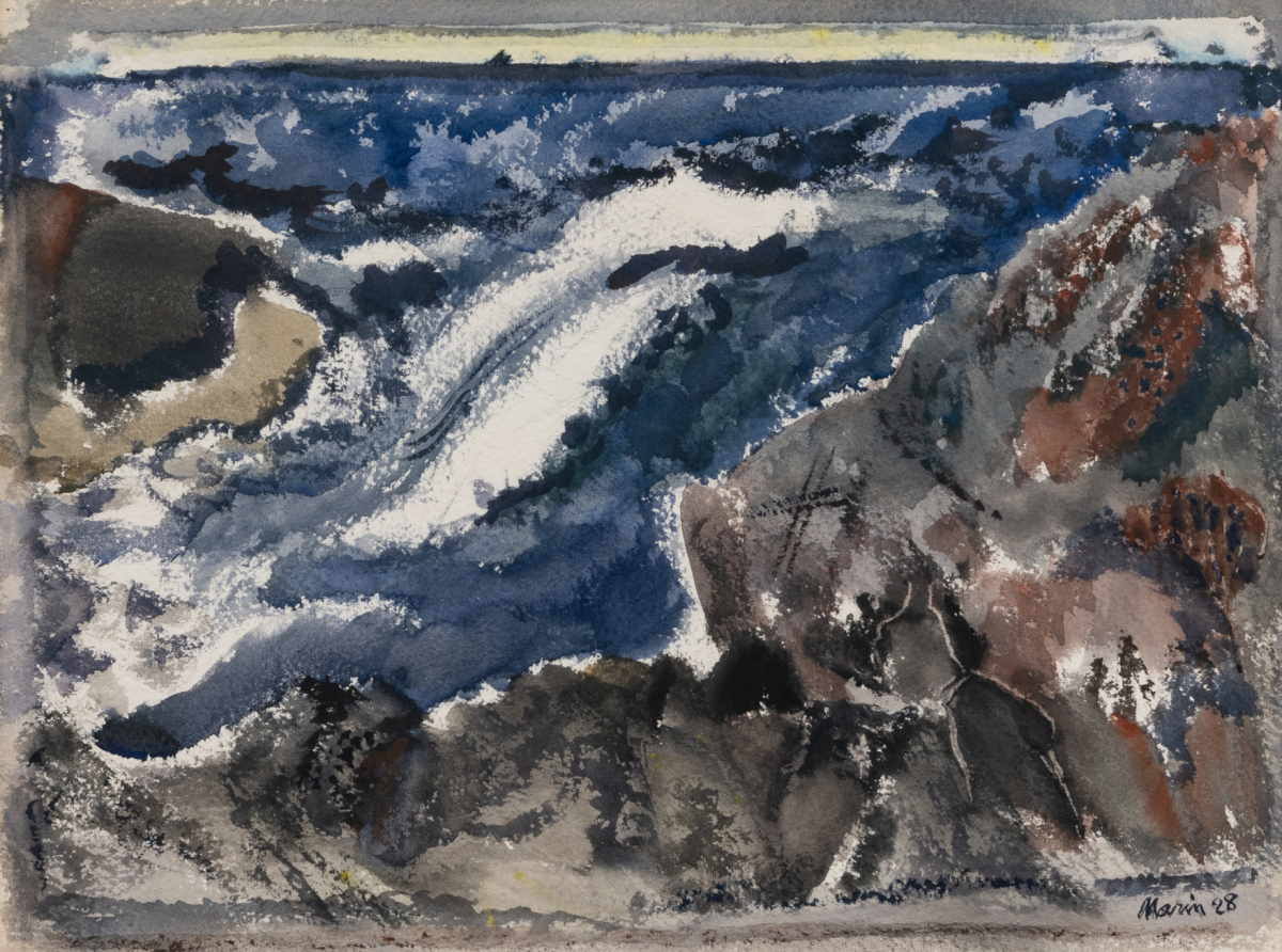 Sea Piece, Small Point, Maine Series, 1928