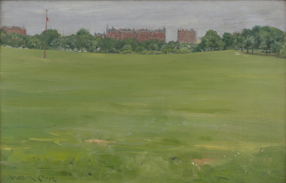 The Common, Central Park, New York, circa 1889