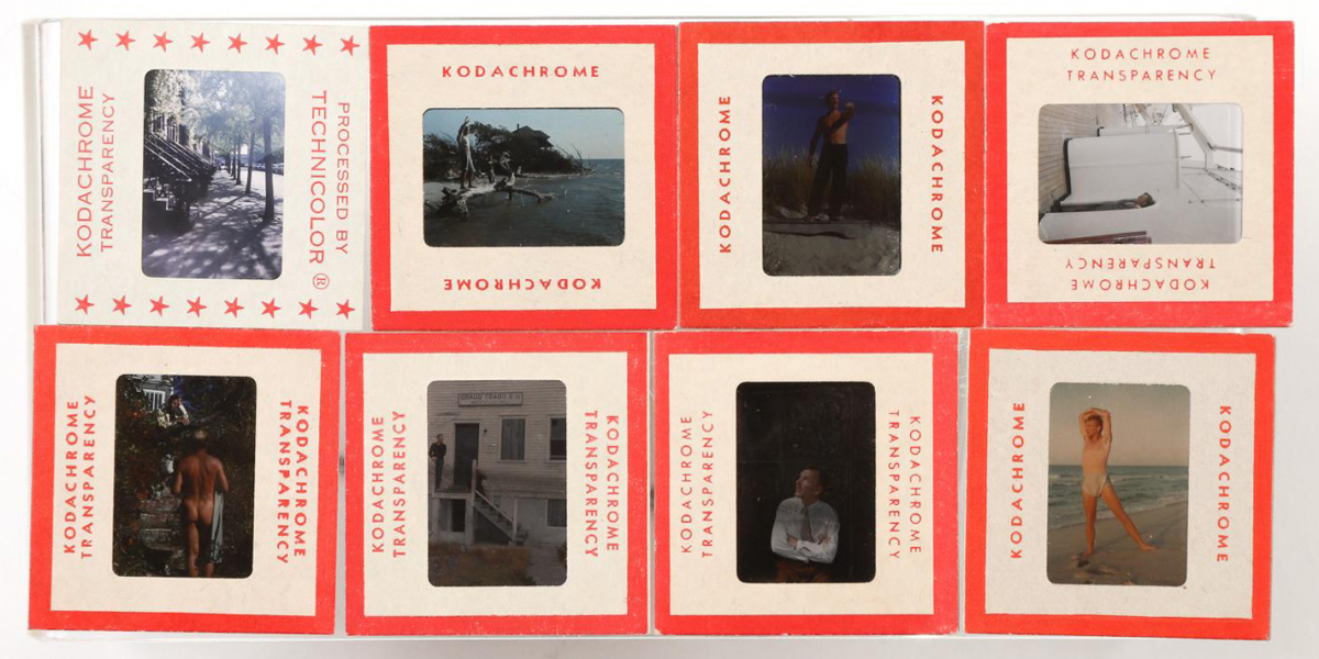 Group of 230 Transparencies in Color in an Album