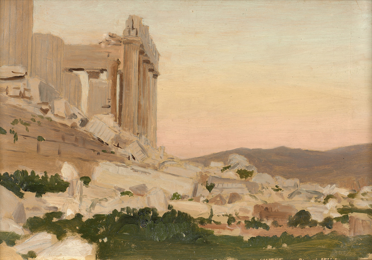The Parthenon, 1878
