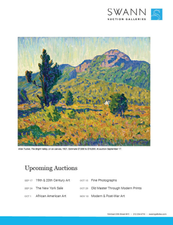 Swann Auction Galleries