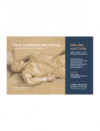 Paul Cadmus and His Circle: Property from the Estate of Jon F. Anderson