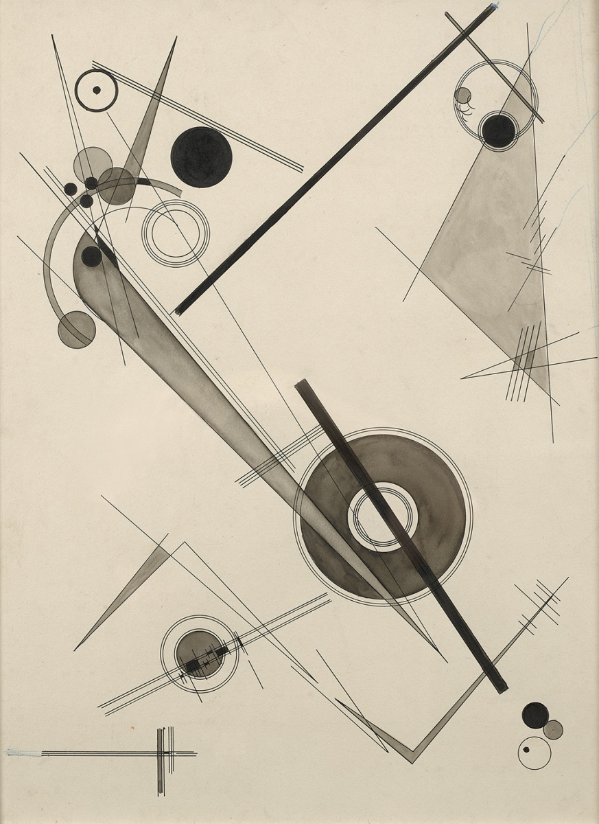 Geometric Drawing, circa 1940