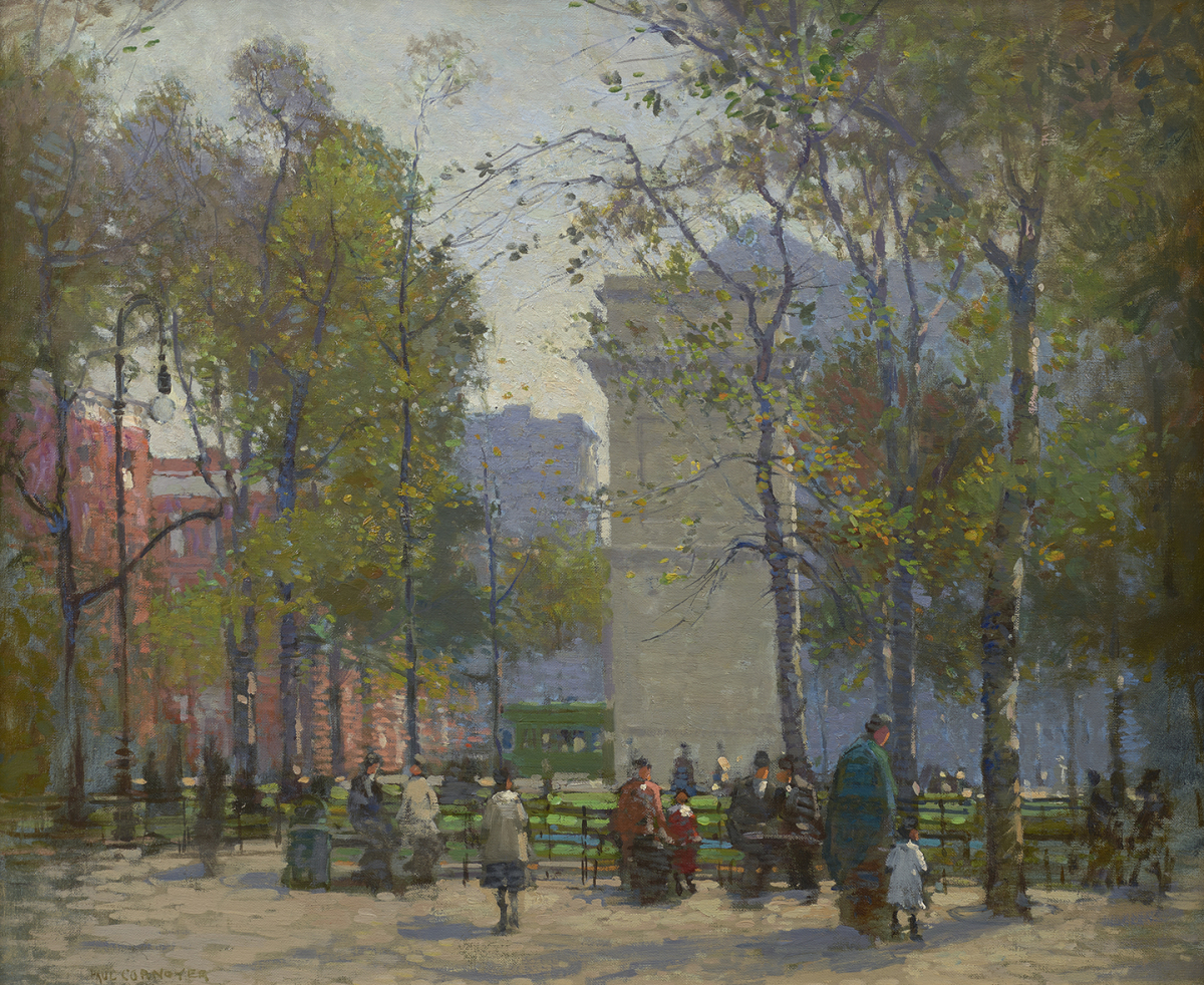 Washington Square, circa 1900