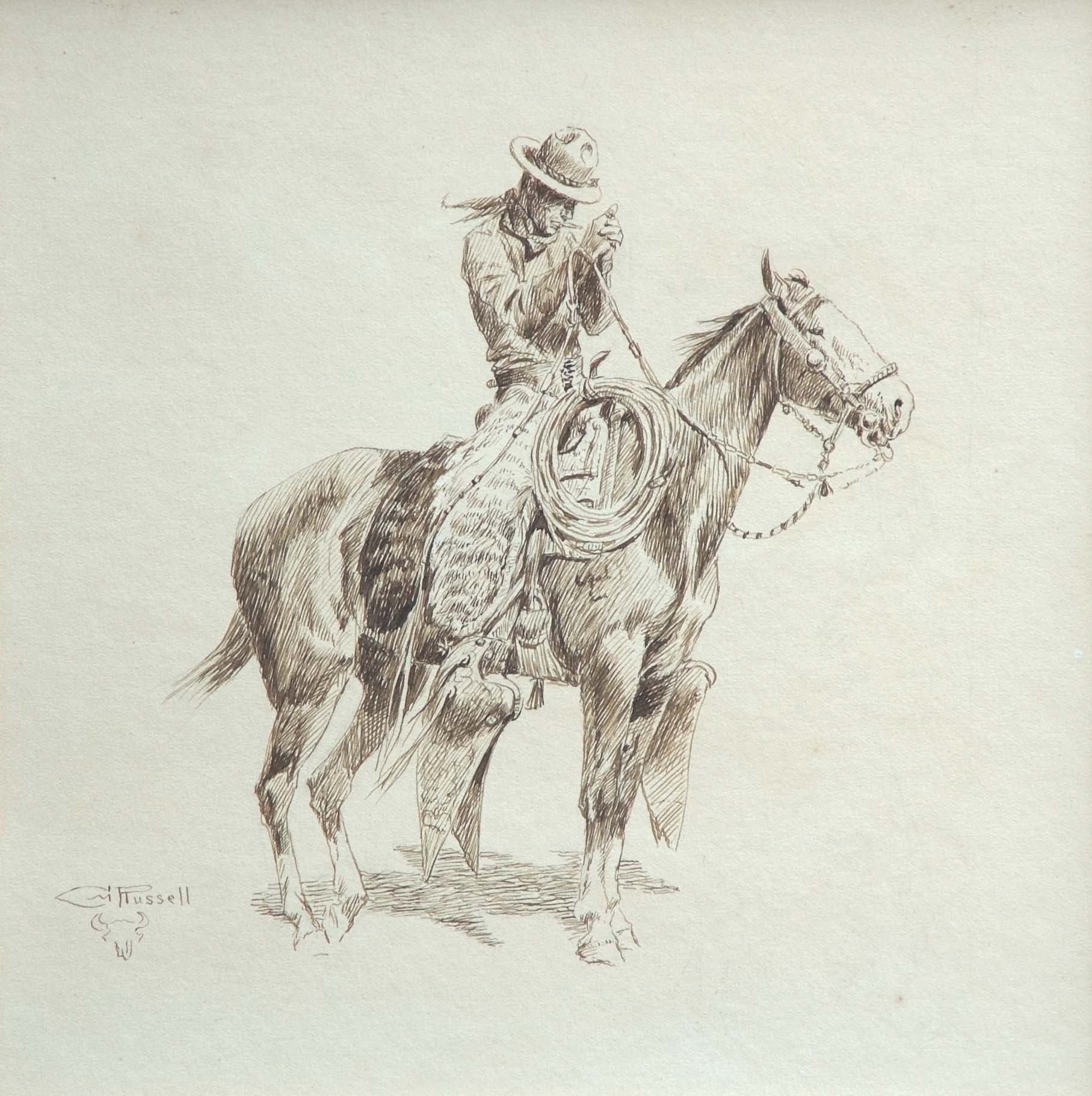 Lazy E.L. Cowboy circa 1910