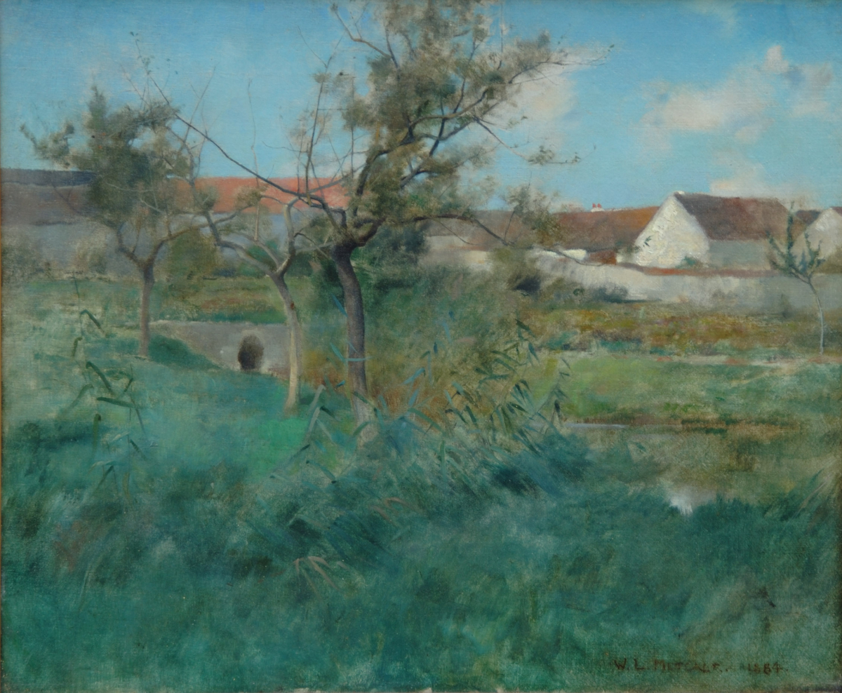 Landscape in Grez 1884